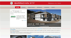 Desktop Screenshot of barrachin-btp.fr